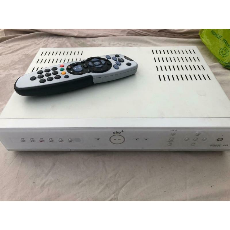 Sky Plus Box and Remote