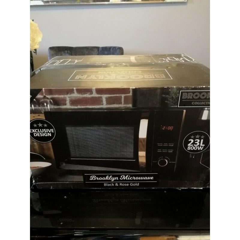 Brand new Brooklyn Collection Microwave