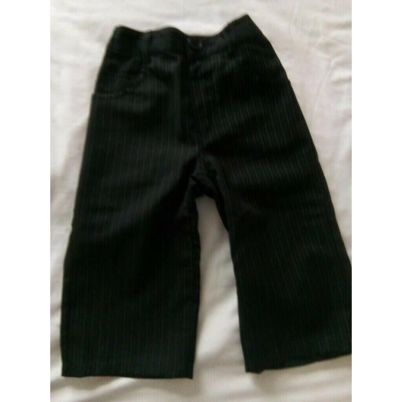 Age 2 years boys smart pinstripe trousers ?2
