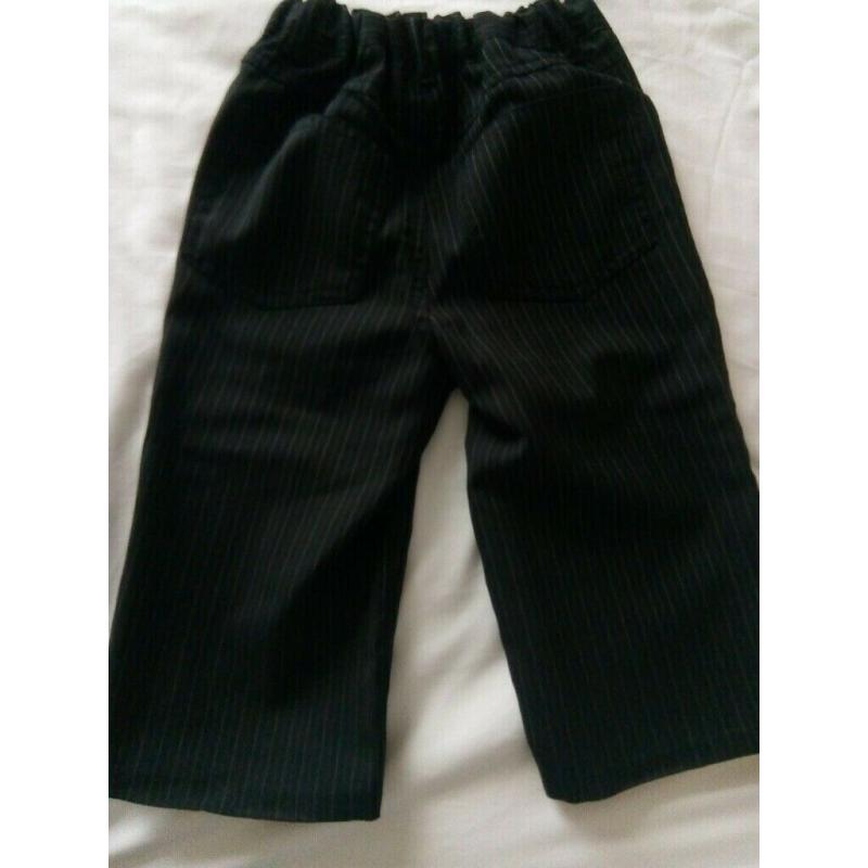 Age 2 years boys smart pinstripe trousers ?2