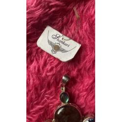 The dark side of the moon pendant.