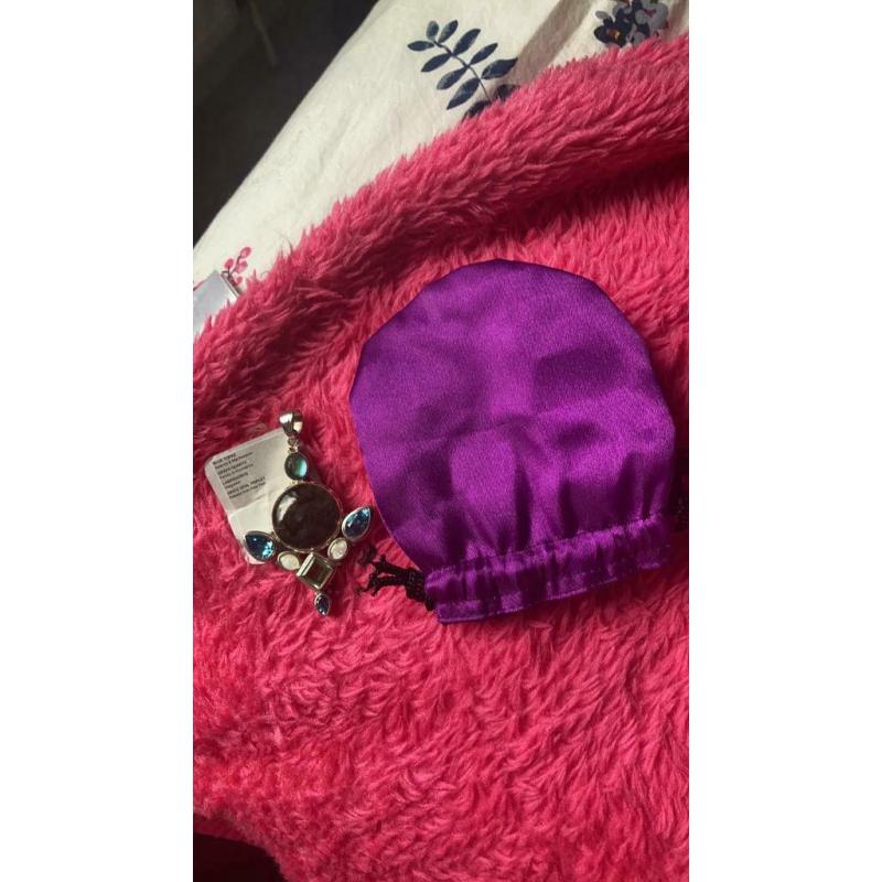 The dark side of the moon pendant.