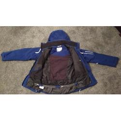 Salomon Clima Pro Storm 20000 Insulated Ski Jacket Men's Small Purple/Blue