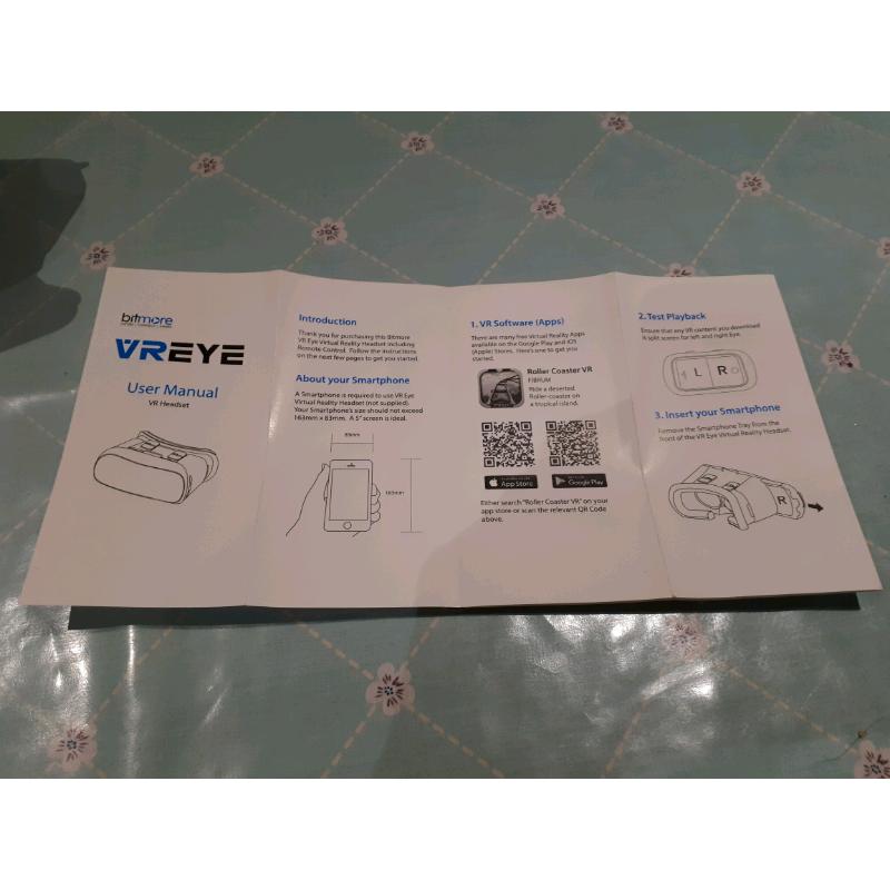 Vr eye virtual reality headset