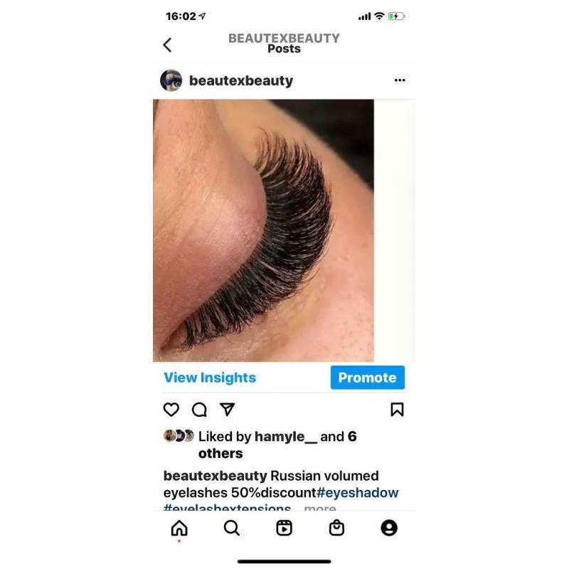 Eyelash extensions