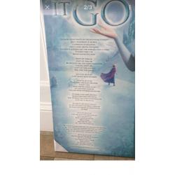 New Frozen Elsa Giant Box Canvas Picture Art christmas kids