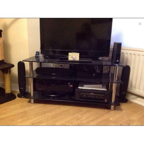 Black TV Stand