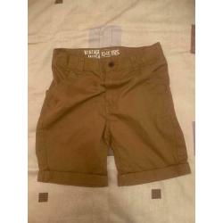 Casual Childrens shorts tan coloured