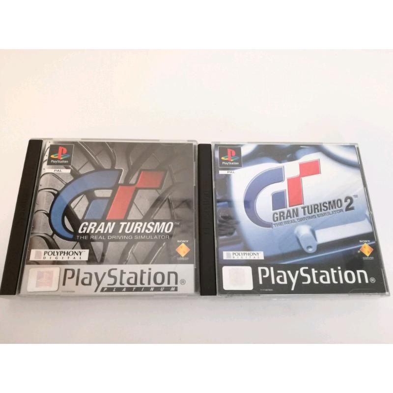 Retro Sony PlayStation 1 Games in good condition complete with manuals