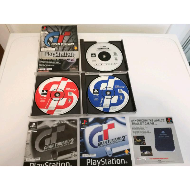 Retro Sony PlayStation 1 Games in good condition complete with manuals