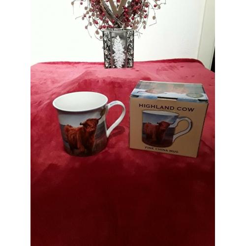 HIGHLAND COW DESIGN MUG