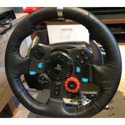 Playseat Evolution + Logitech G29 + Gear shifter racing sim for PS3 / PS4