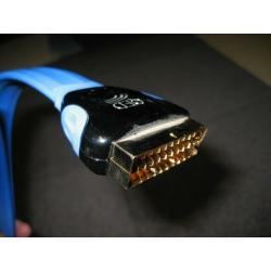 QED Performance P2110 1 metre SCART Lead.