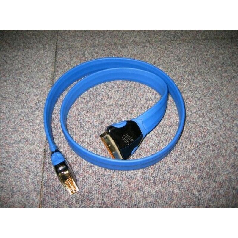 QED Performance P2110 1 metre SCART Lead.