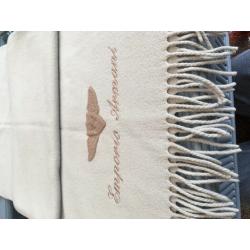 ARMANI scarf. Beige.