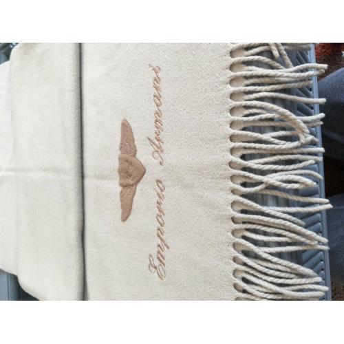 ARMANI scarf. Beige.