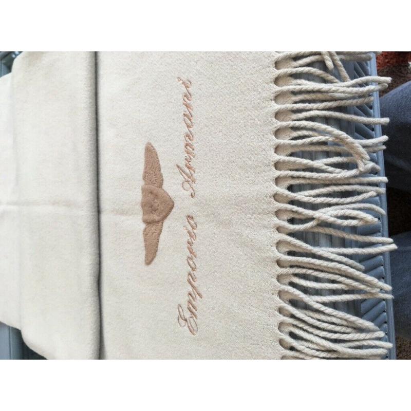 ARMANI scarf. Beige.