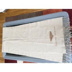ARMANI scarf. Beige.