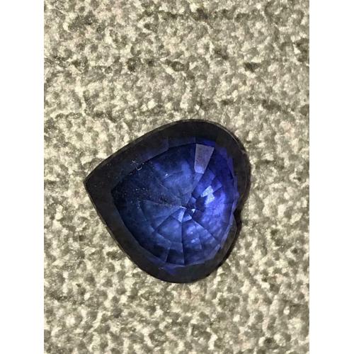 New Stunning Heart Shaped 5.5ct Natural Tanzanite