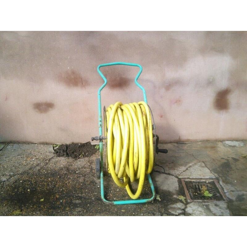 Tricoflex Irrigation hose and reel. ?50 each, 2 available