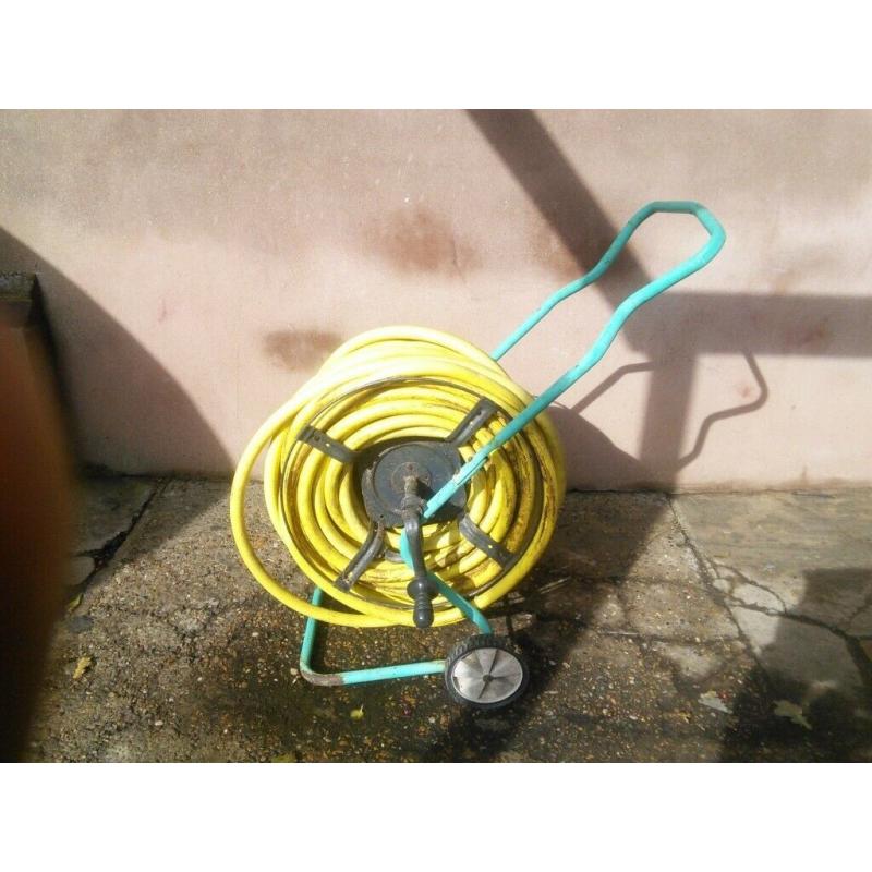 Tricoflex Irrigation hose and reel. ?50 each, 2 available