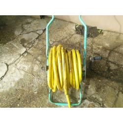 Tricoflex Irrigation hose and reel. ?50 each, 2 available