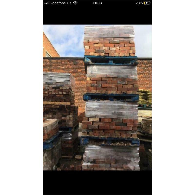 Cheshire reclaimed bricks
