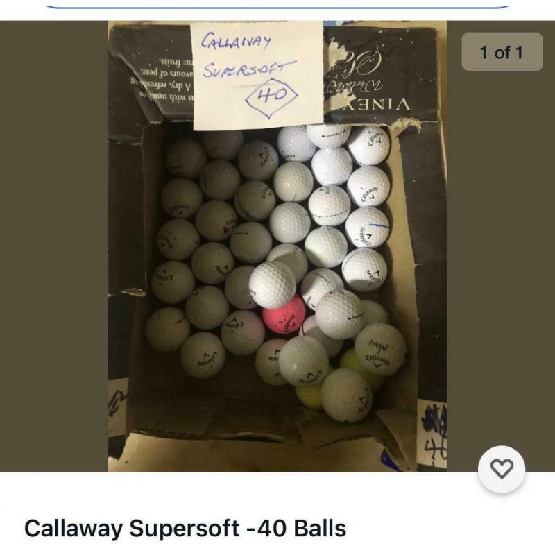 Callaway Supersoft Golf Balls-40