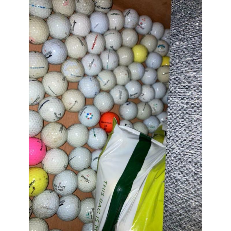 100 golf balls