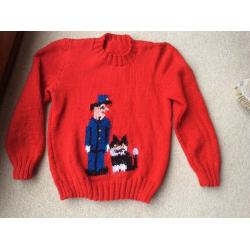 New Handknit Child?s Jumper for Age 5-6 Years