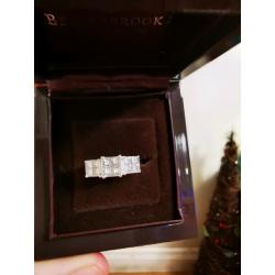 18ct White Gold 1ct Princess Diamond ring