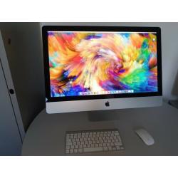 APPLE WORKSTATION iMAC 27 - 16GB RAM - INTEL QUAD i7 - RADEON - 1TB SSHD - WARRANTY - DELIVERY