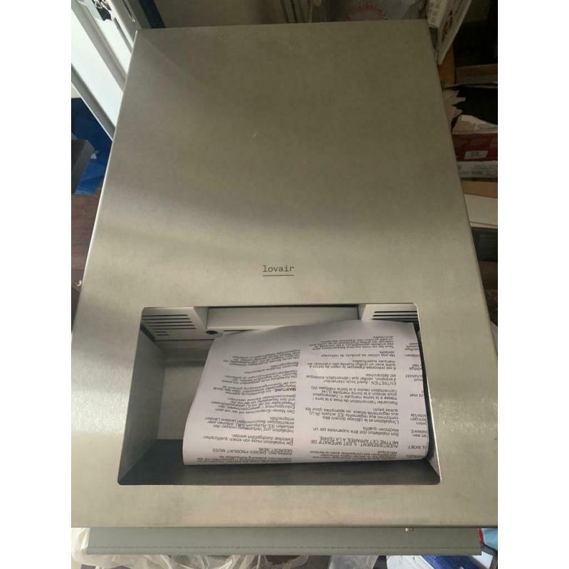 Lovair LRM9CS - Flush Mount Hand Dryer