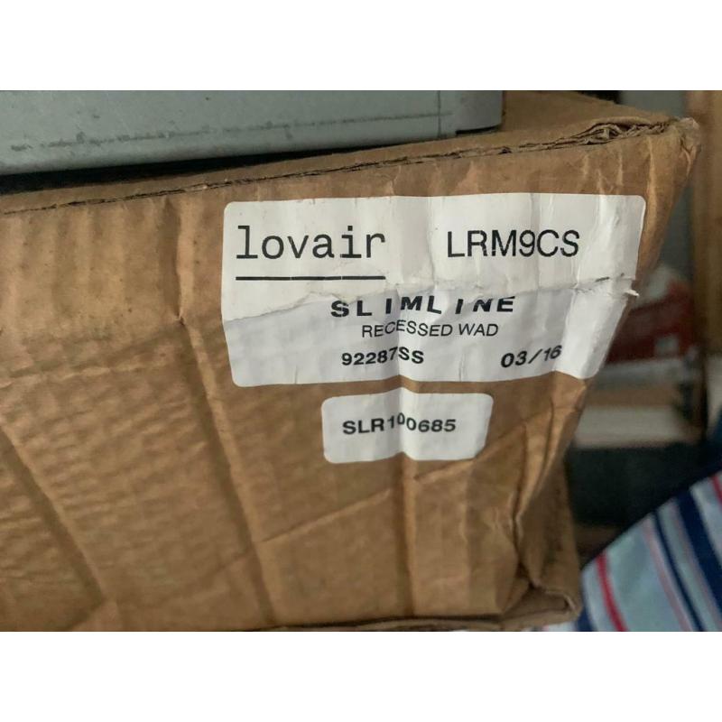 Lovair LRM9CS - Flush Mount Hand Dryer