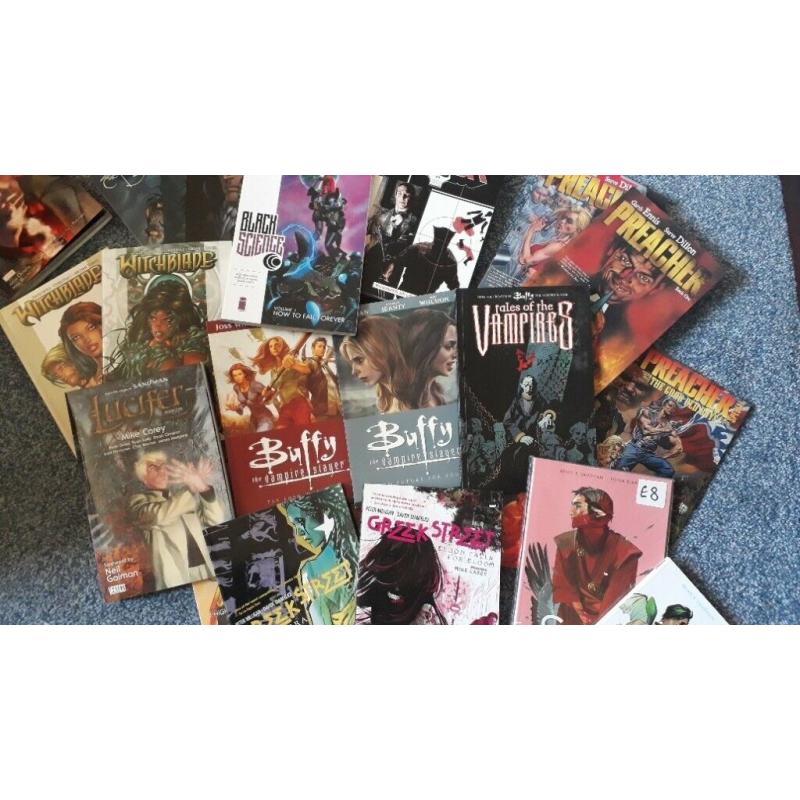 Graphic Novels and Comics bundle