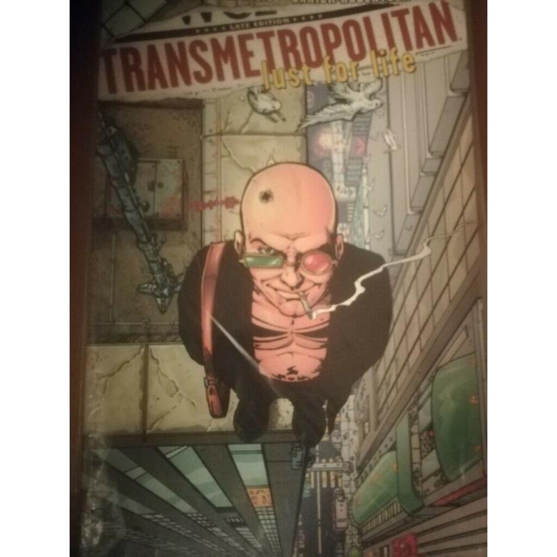 Transmetropolitan lust for life graphic novel