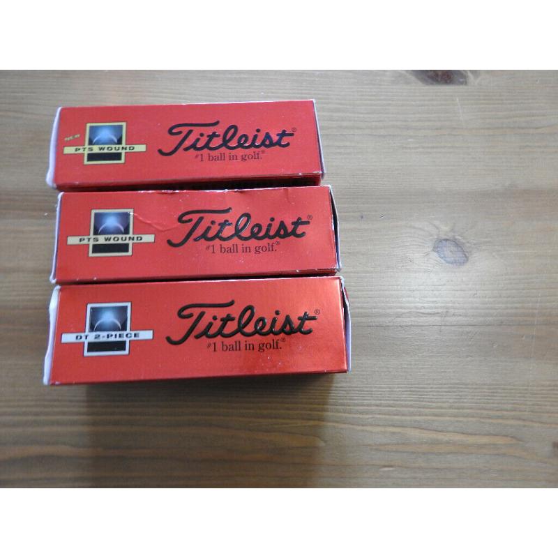 Titleist golf balls