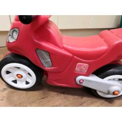 My first balance motorbike