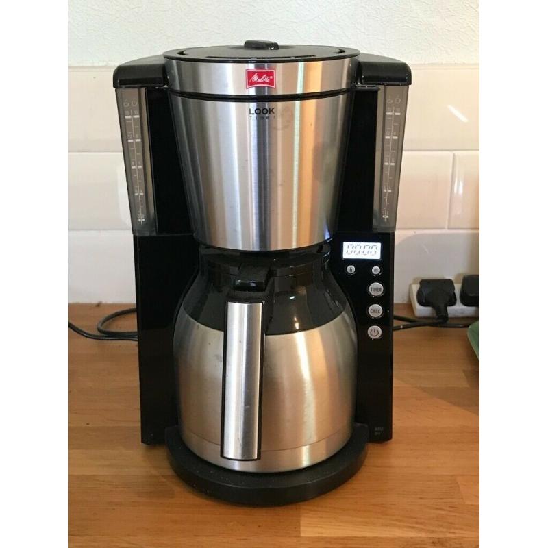 Melitta Filter Coffee Machine with Thermos Jug - As new!