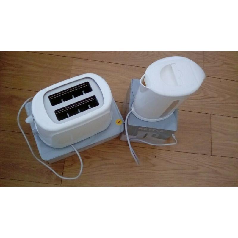 New kettle and toaster