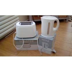 New kettle and toaster