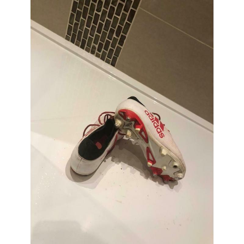 Adidas metal football boots