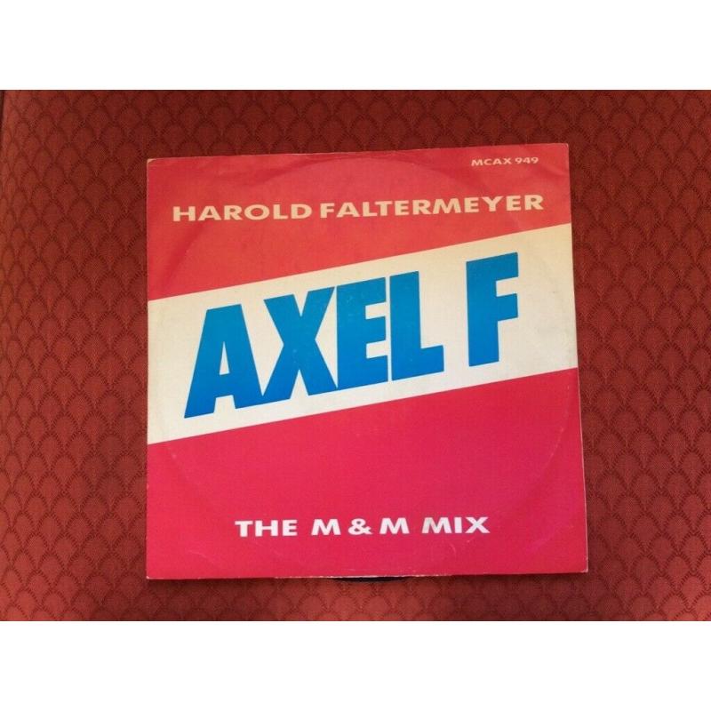 Harold Faltermeyer - Axel F (M&M Mix) - 12? Single 1984