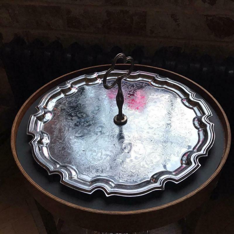 Large vintage serving plate