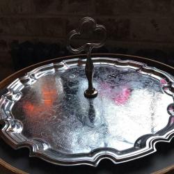 Large vintage serving plate