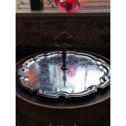 Large vintage serving plate