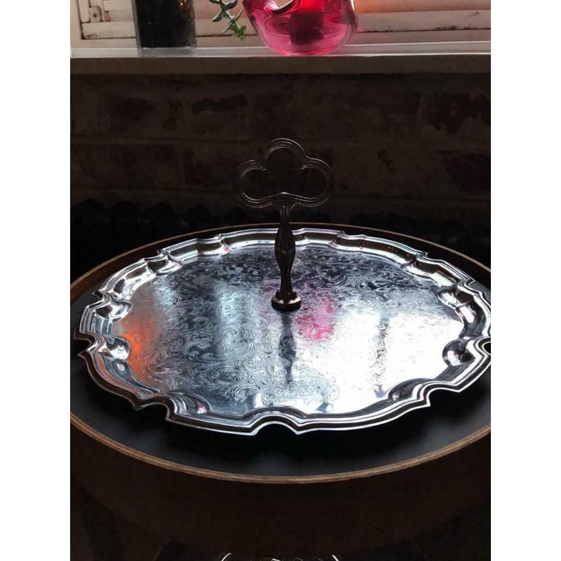 Large vintage serving plate