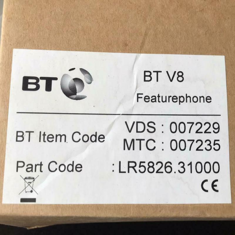 BT V8 Featurephone bnib