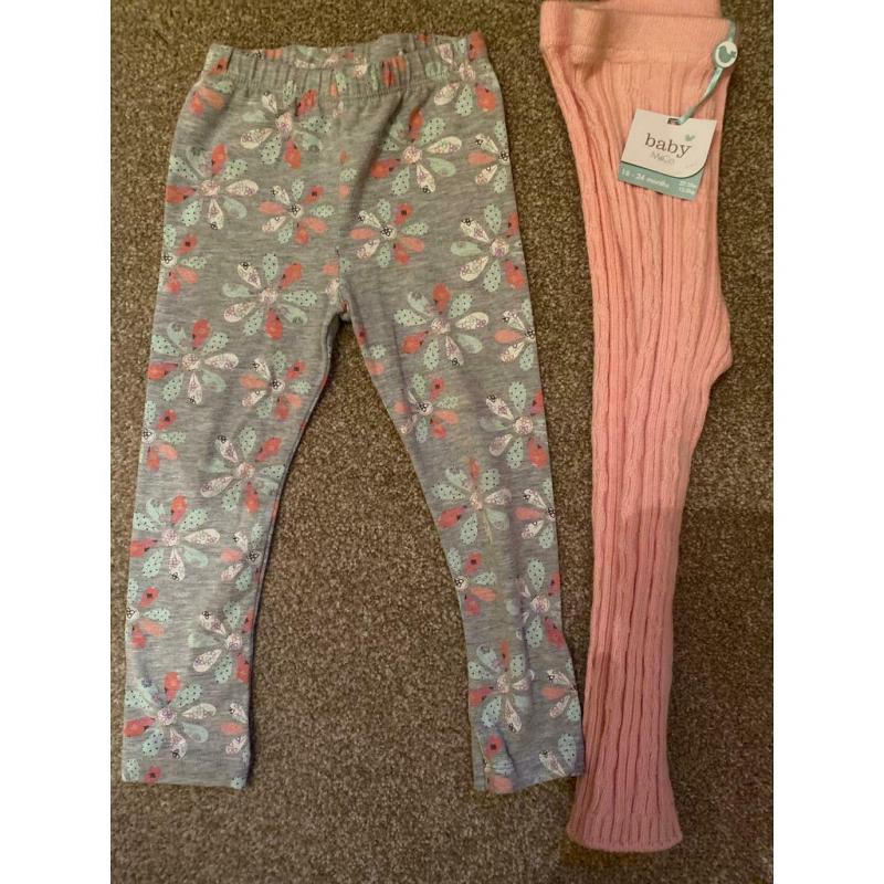 Bundle of girls clothes to fit age 18/24 months. Nine items, many from Baby Gap.